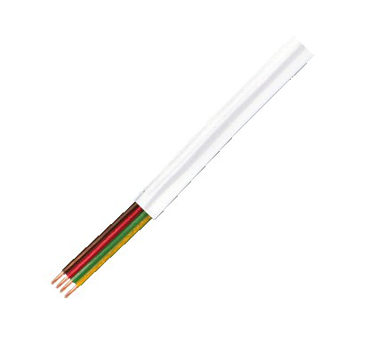 Image of LogiLink CM04W telephone cable 100 m White