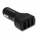 Qoltec Car charger Black Auto