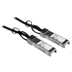 StarTech.com SFPCMM1M InfiniBand/fibre optic cable 39.4" (1 m) SFP+ Black