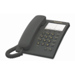 Panasonic KX-TS550 Teléfono analógico Identificador de llamadas Negro