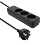 ProXtend Danish Power Strip 3-way 4M