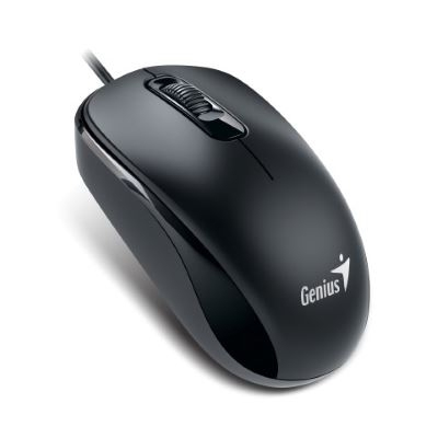 Image of Genius Computer Technology DX-110 mouse Ambidextrous PS/2 Optical...