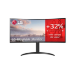 LG 34WP75CP-B LED display 86.4 cm (34") 3440 x 1440 pixels Wide Quad HD LCD Black