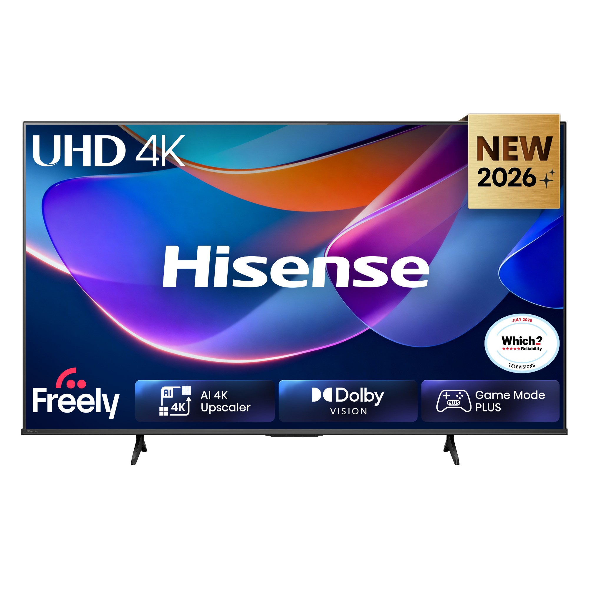 Hisense Black 55A6stuk Tv 139.7 Cm (55") 4K Ultra Hd Smart Tv Wi-Fi Bla