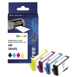 Freecolor K10232F7 ink cartridge 4 pc(s) Compatible High (L) Yield Black, Cyan, Magenta, Yellow