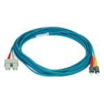 Monoprice 6408 InfiniBand/fibre optic cable 196.9" (5 m) LCD 2x ST OFNR Aqua color