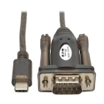 Tripp Lite U209-005-C seriële kabel Zwart 1,52 m DB9 USB-C