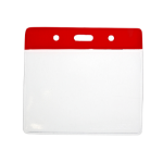 Digital ID Vinyl Red Top Card Holders - 91x65mm (Pack of 100)