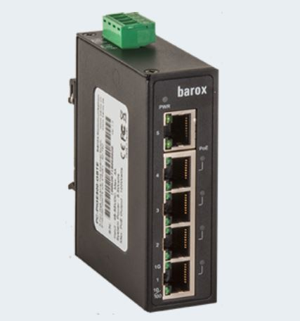 Barox PC-PIGE500-GBTE network switch Unmanaged Gigabit Ethernet (10/100/1000) Power over Ethernet (PoE)
