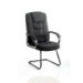 Dynamic Moore Cantilever Chair Padded seat Padded backrest