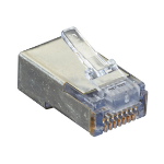 Black Box C5EEZSP-25PAK wire connector RJ-45 Silver