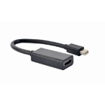 Gembird A-MDPM-HDMIF-02 video kabel adapter Mini DisplayPort HDMI Type A (Standaard) Zwart