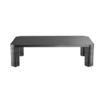 T'nB MSTAND flat panel bureau steun Vloer Zwart