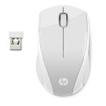 HP X3000 mouse Office Ambidextrous RF Wireless Optical 1200 DPI