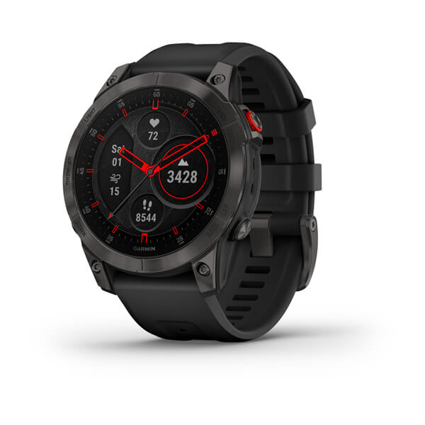 Image of Garmin epix (Gen 2) 3.3 cm (1.3") AMOLED 22 mm Black GPS (satellite)