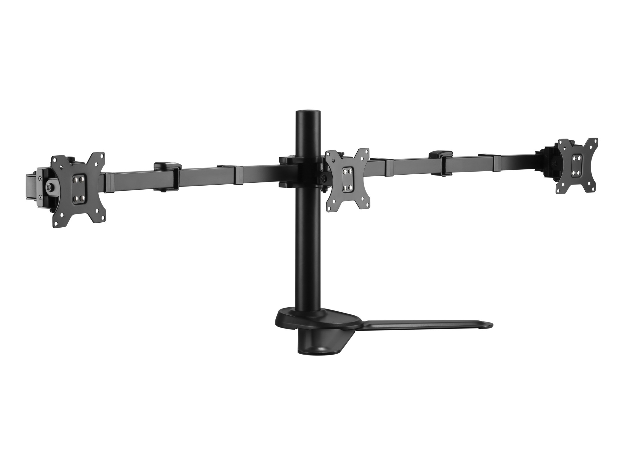 Photos - Mount/Stand Equip 17"-27" Articulating Triple Monitor Tabletop Stand 650125 