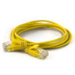 Wantec 7283 networking cable Yellow 0.26 m Cat6a U/UTP (UTP)