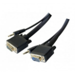 Hypertec 137232-HY video cable adapter 10 m VGA (D-Sub) + 3.5mm Black