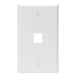 Leviton 41080-1WP wall plate/switch cover White