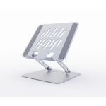 Gembird NBS-D1-04 monitor mount / stand 39.6 cm (15.6") Desk Silver