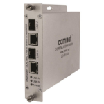 ComNet CNMC2SFP network media converter 1000 Mbit/s Multi-mode Silver