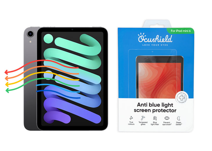 Ocushield Anti Blue Light Screen Protector For iPad Anti-glare screen protector Apple 1 pc(s)