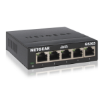 NETGEAR GS305 Unmanaged L2 Gigabit Ethernet (10/100/1000) Black