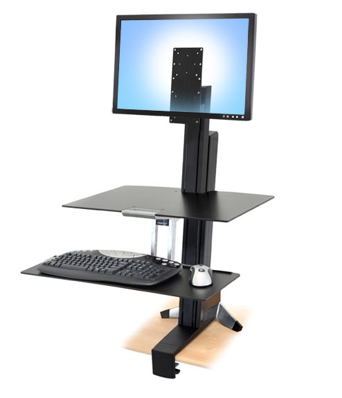 Ergotron 97-845 Multimedia stand Black multimedia cart/stand