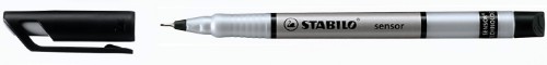 STABILO Sensor fineliner Black 10 pc(s)