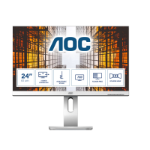 AOC P1 X24P1/GR computer monitor 61 cm (24") 1920 x 1200 pixels WUXGA LED Grey