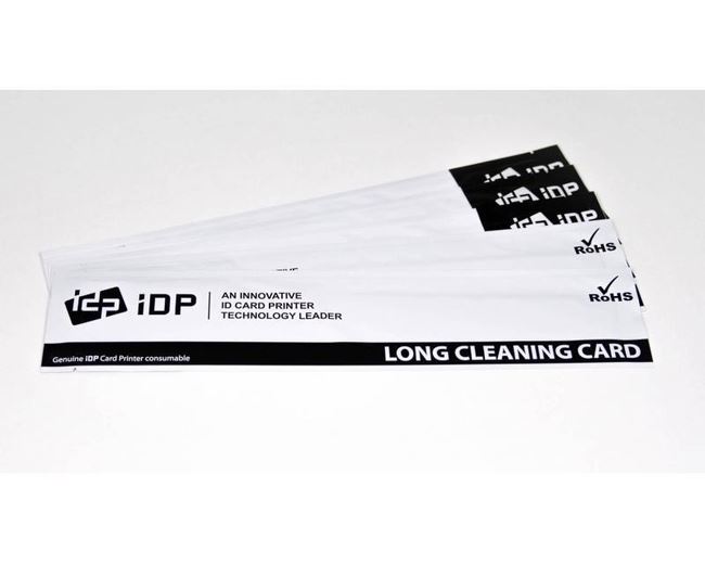 Image of IDP IDP Smart 31/51 659909 Long Sleeve Cleaning Card Kit (Pack of 10)