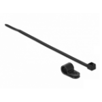 DeLOCK 18866 cable tie Screw mount cable tie Nylon Black 10 pc(s)
