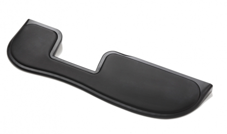 Photos - Mouse Pad Contour Design RollwerWave2 wrist rest Leatherette Black RM-WAVE2-BLK