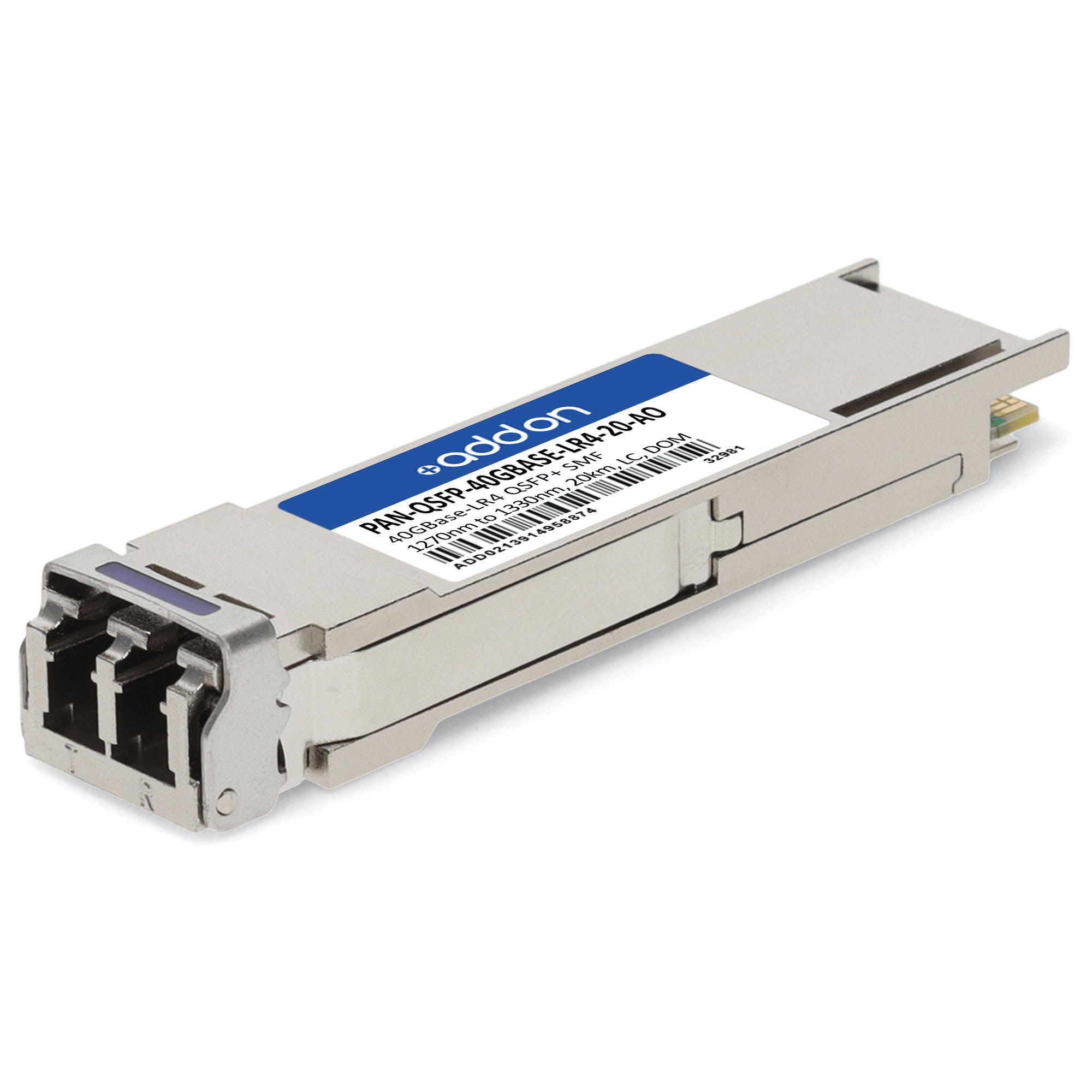 AddOn Networks PAN-QSFP-40GBASE-LR4-20-AO network transceiver module F