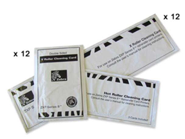 Image of Zebra ZXP Series 8 Cleaning Card Kit