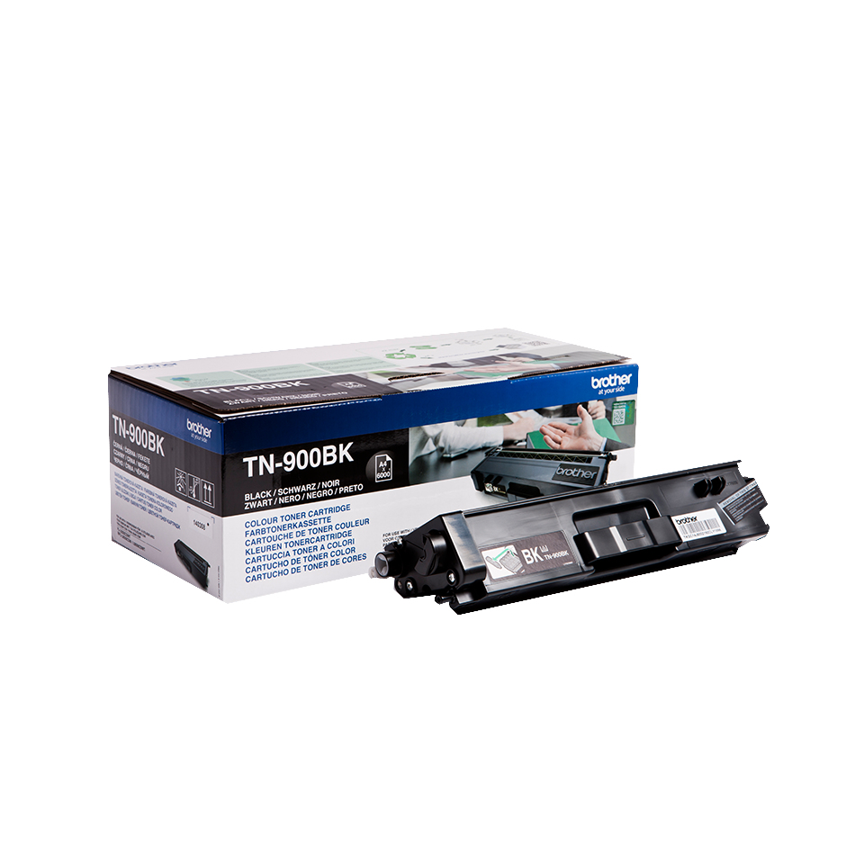 Image of Brother TN-900BK Toner-kit black, 6K pages ISO/IEC 19798 for...