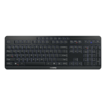 CHERRY Stream ultimate keyboard Home/Office USB + RF Wireless + Bluetooth QWERTY English Black