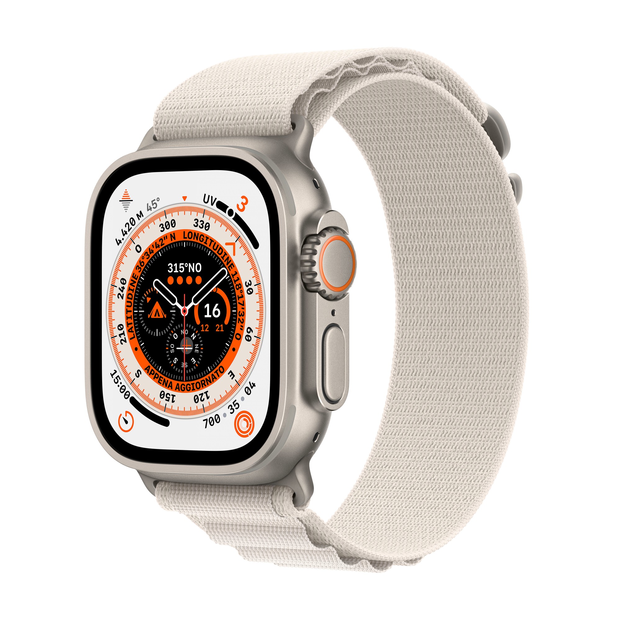 Apple Watch Ultra OLED 49 mm 4G Metallisk GPS