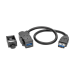 Tripp Lite U325-001-KPA-BK USB cable USB 3.2 Gen 1 (3.1 Gen 1) 11.8" (0.3 m) USB A Black