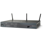 Cisco C881WD-E-K9 wireless router Fast Ethernet Dual-band (2.4 GHz / 5 GHz) 3G Black