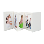 Deknudt Leporello photo album White 8 sheets 10 x 15 cm