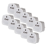 Maplin Worldwide to UK Travel Adapter Plug - Pack of 10