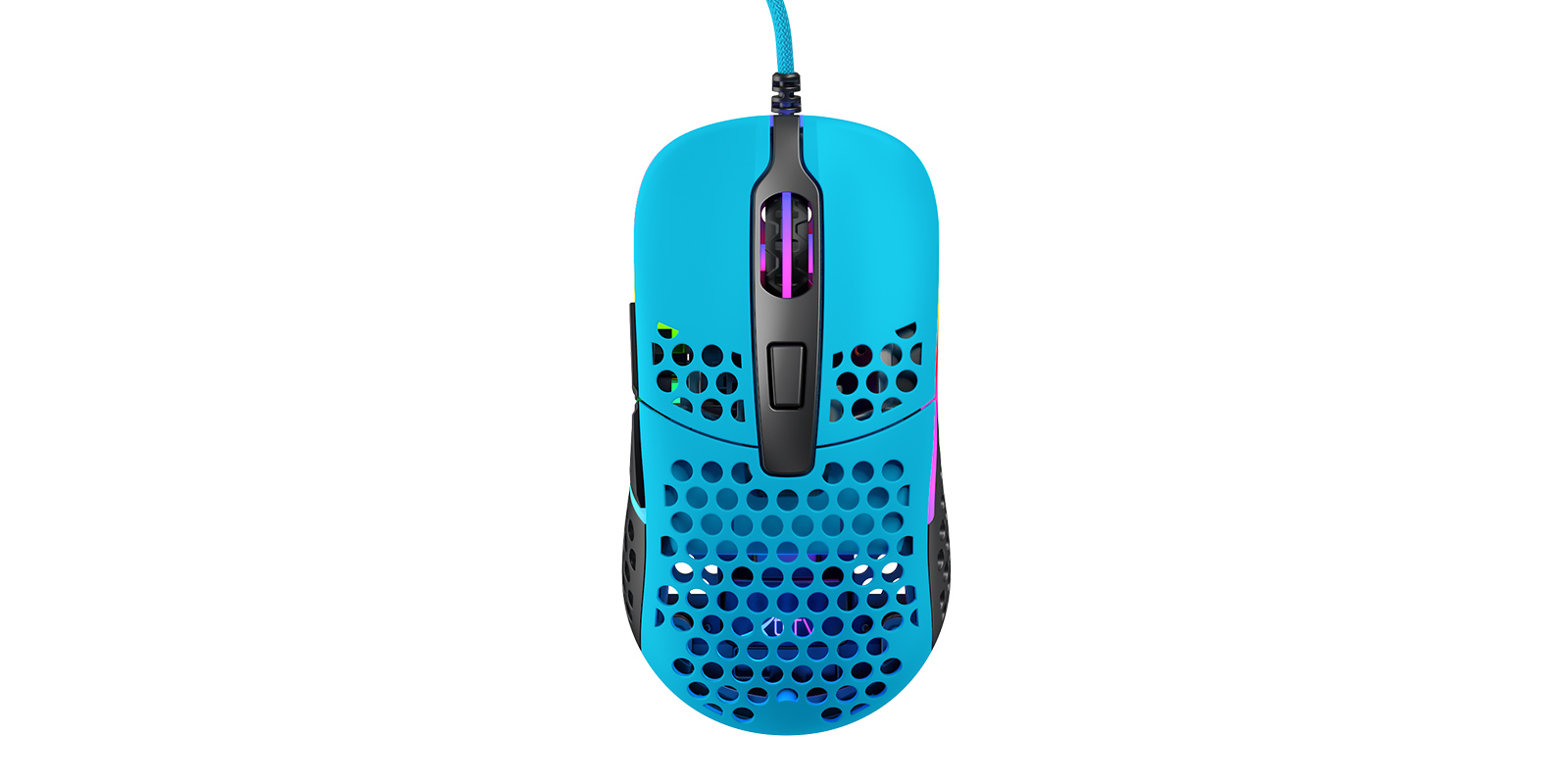 M42-RGB-BLUE CHERRY Xtrfy MSM M42 RGB Corded blau
