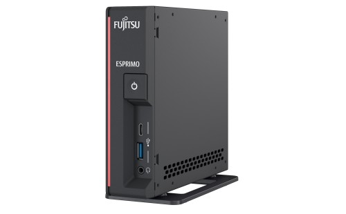 Fujitsu ESPRIMO G5011 DDR4-SDRAM i3-10105 Desktop Intel® Core™ i3 8 GB 256 GB SSD Windows 10 Pro Mini PC Red, Black