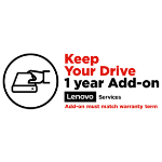 Lenovo Keep Your Drive Add On - Extended service agreement - 1 year - for ThinkPad P1, P1 (2nd Gen), P16 Gen 2, P40 Yoga, P43, P50, P51, P52, P53, P71, P72, P73