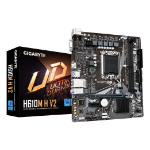 GIGABYTE H610M H V2 Motherboard - Supports Intel Core 14th CPUs, 4+1+1 Hybrid Digital VRM, up to 5600MHz DDR5, 1xPCIe 3.0 M.2, GbE LAN, USB 3.2 Gen 1