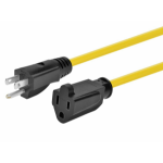 Monoprice 44322 power extension 1181.1" (30 m) 1 AC outlet(s) Outdoor Yellow