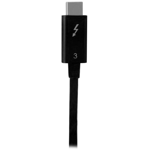 StarTech.com 0.5m Thunderbolt 3 (40Gbps) USB-C Cable - Thunderbolt, USB, and DisplayPort Compatible