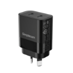 Simplecom CU221 mobile device charger Smartphone, Tablet Black AC Fast charging Indoor