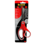 Scotch 1428 stationery/craft scissors Universal Straight cut Grey, Red, Stainless steel